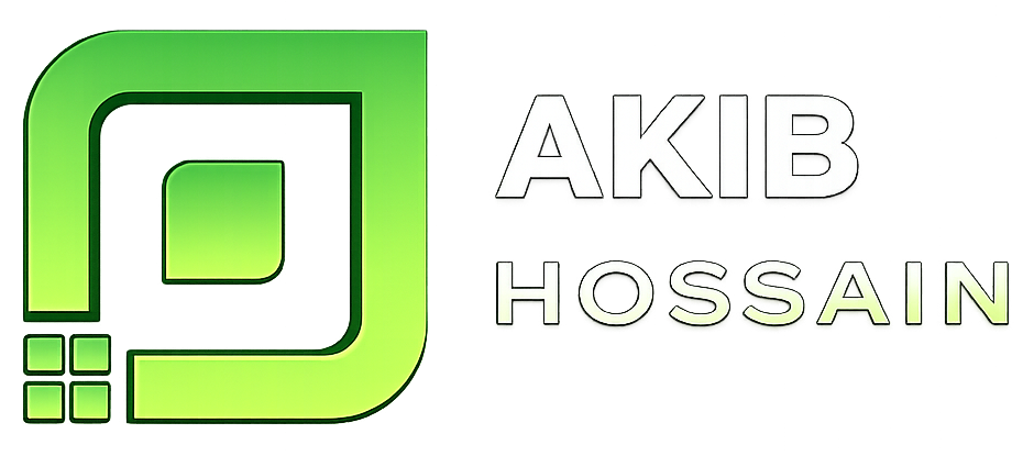 Akib Hossain Wix and WordPress developer logo